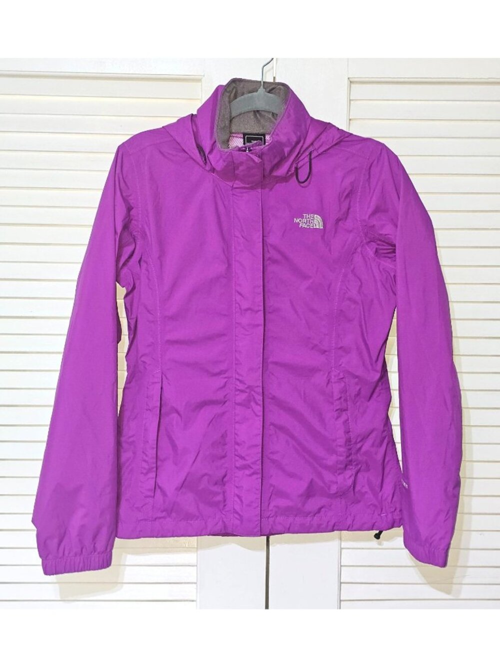 The North Face Women's Magenta HyVent Rain Resolve Jacket Size Small 2618 - Picture 14 of 15
